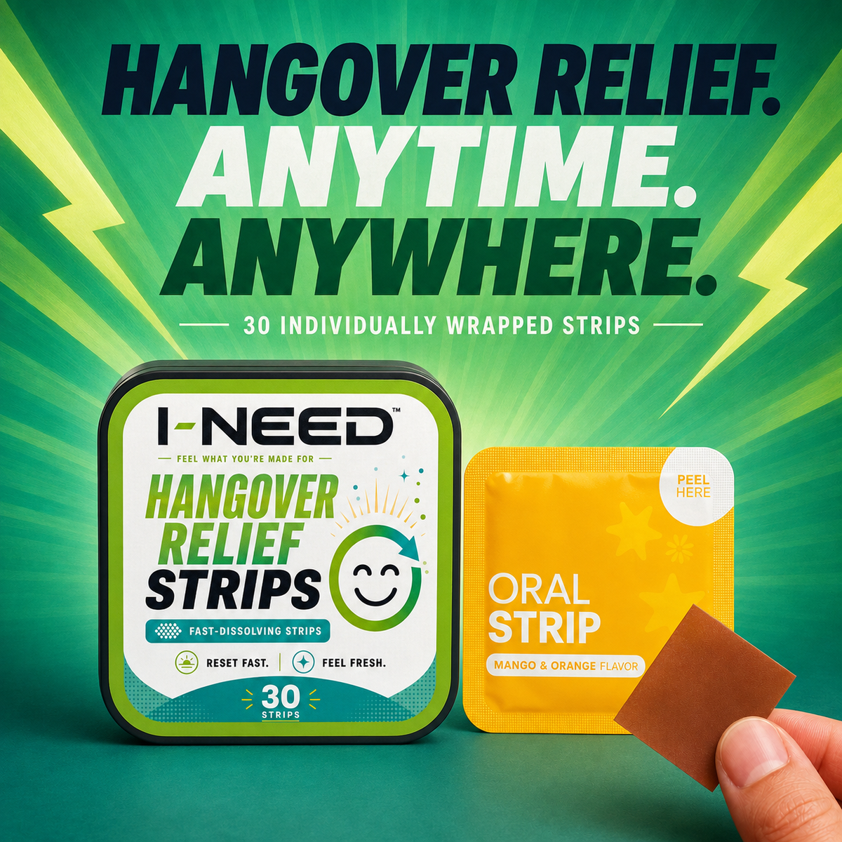 I-NEED HANGOVER RELIEF