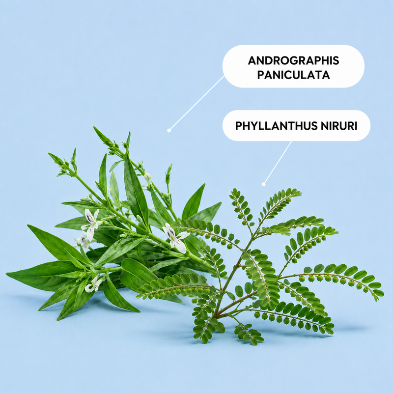 Andrographis Paniculata & Phyllanthus Niruri